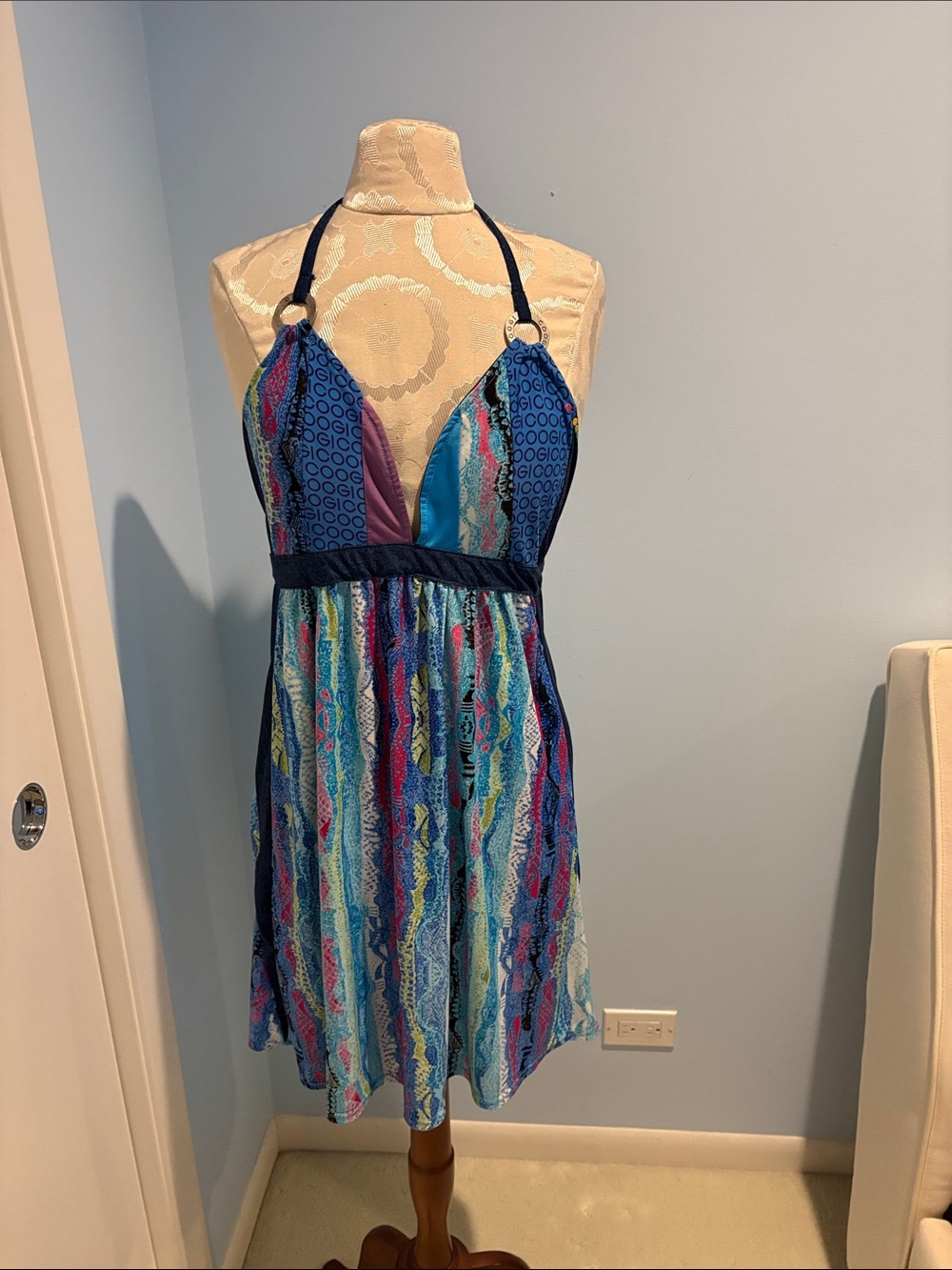 Vintage Coogi Halter dress
